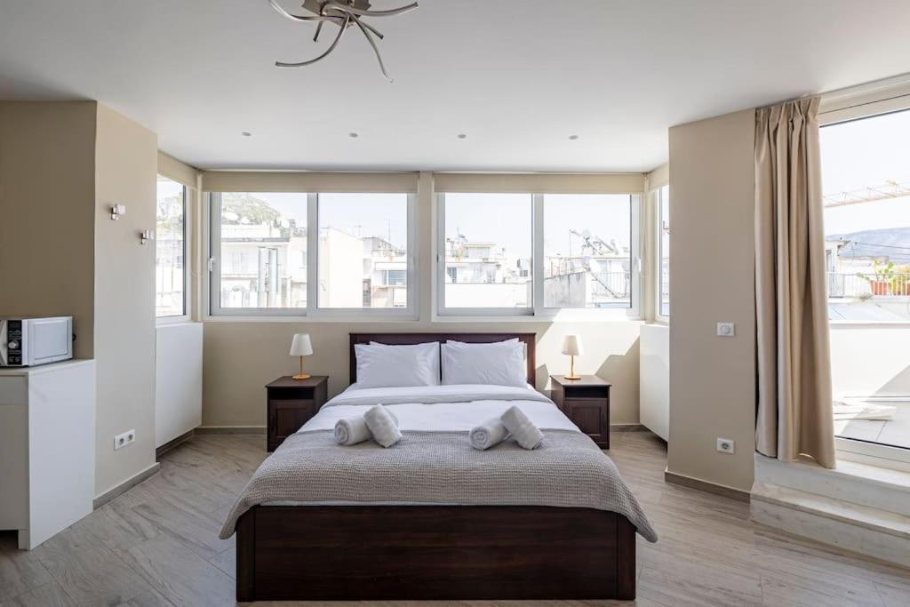 Apartament Penthouse In The Heart Of Ateny Zewnętrze zdjęcie